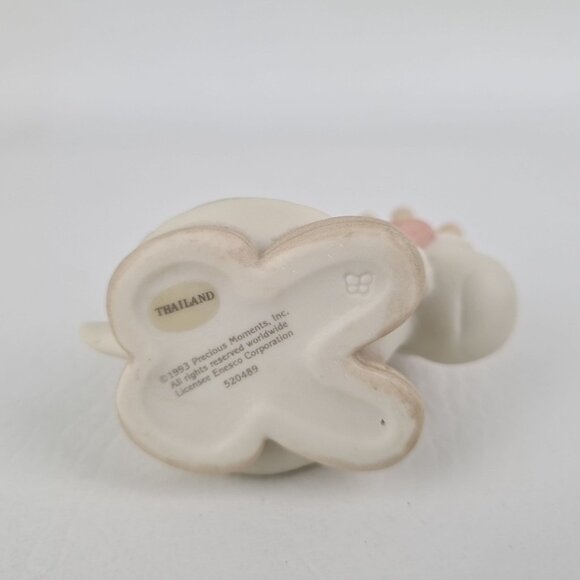 Precious Moments 520489 "Slow Down And Enjoy The Holidays" Vntg + 2 Ornaments - Picture 6 of 7